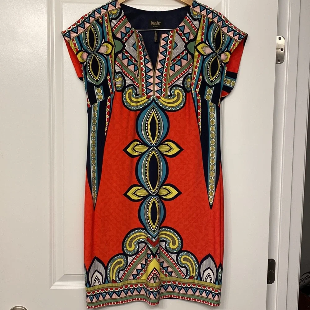 Laundry by Shelli Segal Printed Sheath Dress - Picture 4 of 7